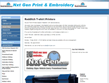 Tablet Screenshot of nxt-gen.com